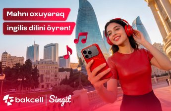 “Bakcell” ilə ingilis dilini “Singit” tətbiqində öyrən