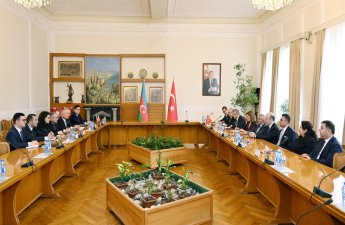 Konstitusiya Məhkəməsində Türkiyə Ali Məhkəməsinin Baş prokuroru ilə görüş keçirilib - FOTO