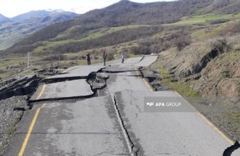 На дороге Губа–Гонагкенд произошёл оползень, последствия устраняются-ФОТО
