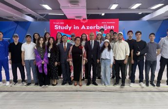 ADNSU Almatıda keçirilən “Study in Azerbaijan” sərgisində yüksək səviyyədə təmsil olundu - FOTO