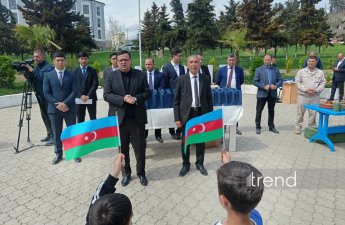 Xocavənd şəhərinə çatan ailələrə mənzillərin açarları təqdim edildi - YENİLƏNİB + FOTO