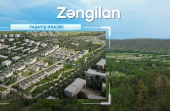 Zəngilan şəhərinin tikintisi yekunlaşıb