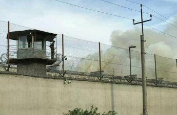 В исправительном учреждении произошёл пожар