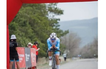 Azərbaycan velosipedçisi Qazaxıstanda bürünc medal qazandı - FOTO