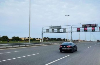 Bu yolda sürət həddi endirildi