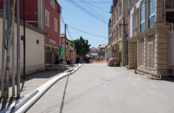 ADSEA sədri ərazidə kollektorun tikinti-bərpa işlərinin gedişatı ilə tanış olub - FOTO - VİDEO