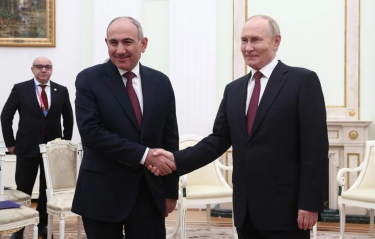 Paşinyan yenə Rusiyaya gedəcək