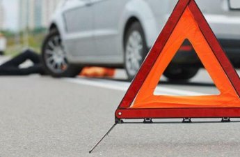 Qazaxda qəza olub, piyada ölüb