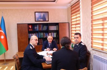 Kamran Əliyev Nizami rayonunda vətəndaşları qəbul etdi - FOTO