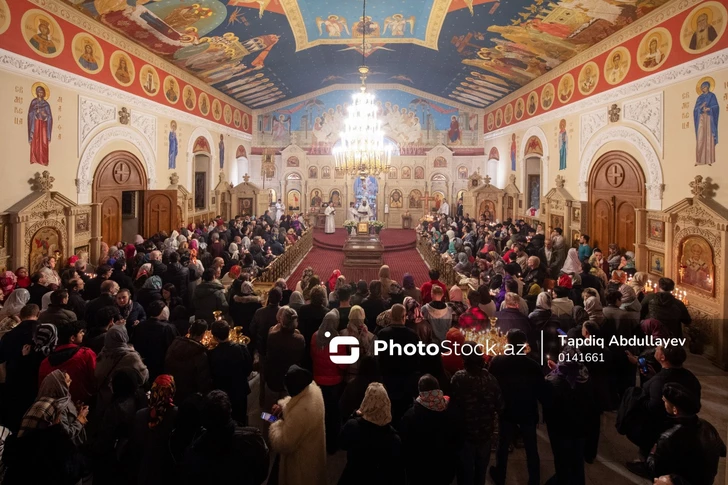 Православные христиане Азербайджана отмечают Пасху-ФОТО