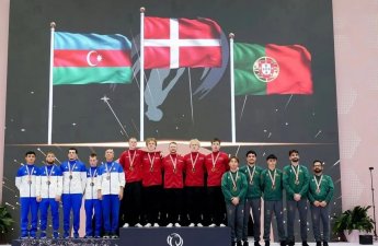 Azərbaycan tamblinq üzrə Avropa çempionatında komanda hesabında gümüş medal qazanıb - FOTO