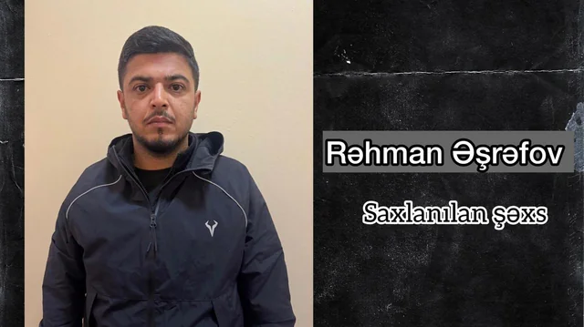 Qohumunun evindən 320 min manat oğurlayan şəxs həbs edildi