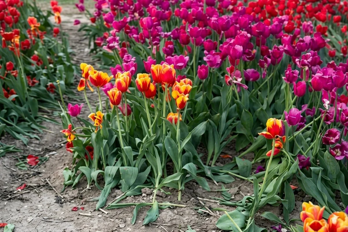 Bulvarda əkilən gülləri kim bu hala salıb? - VİDEO