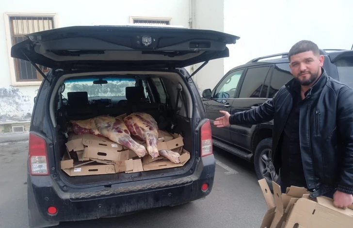 В Масаллы обнаружено 227 кг непригодной для употребления конины-ФОТО