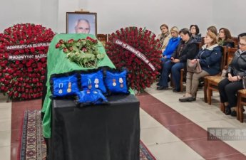 Xalq artisti Maqsud Məmmədov İkinci Fəxri xiyabanda dəfn olundu