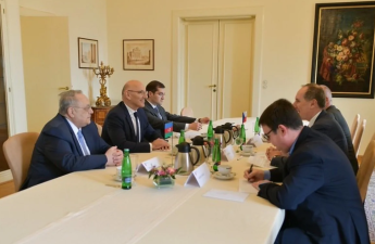 Elçin Əmirbəyov və Jiri Brodski Cənubi Qafqazda təhlükəsizliyi müzakirə ediblər - FOTO