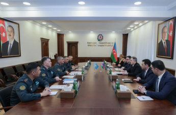 Qazaxıstanla Azərbaycan arasında müdafiə sənayesi sahəsində ikitərəfli əməkdaşlığın inkişafı müzakirə olunub