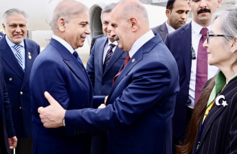 Şahbaz Şərif və İshaq Dar Türkiyəyə səfər ediblər - FOTO-VİDEO