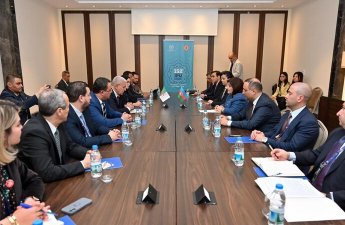 Sahibə Qafarova Əlcəzair Milli Xalq Assambleyasının sədri ilə görüşüb - FOTO