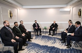 Президент Ильхам Алиев встретился в Анталье с Ахмедом аш-Шараа -ОБНОВЛЕНО-ФОТО