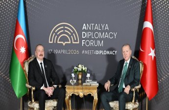 В Анталье состоялась встреча Ильхама Алиева и Реджепа Тайипа Эрдогана - ОБНОВЛЕНО