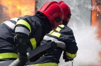 Şəmkirdə məktəbdə yanğın olub