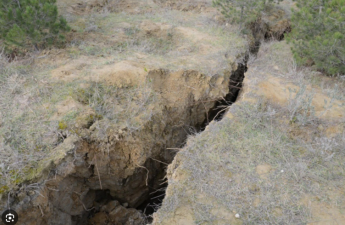 На юге Азербайджана произошёл оползень