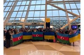 В Азербайджан на реабилитацию прибыла очередная группа украинских детей