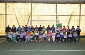 Şəhid olmuş Elçin Kərimbəylinin xatirəsinə həsr edilmiş minifutbol turniri keçirilib - FOTO