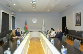 Эмин Амруллаев встретился с послом Греции-ФОТО