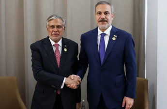 Hakan Fidan və İshaq Dar arasında telefon danışığı olub - FOTO