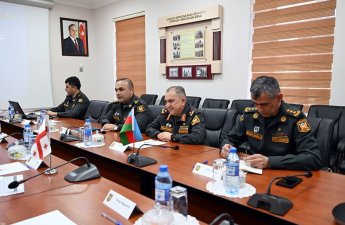 Bakıda Azərbaycan və Gürcüstanın hərbi hüquqşünaslarının işgüzar görüşü keçirilib - FOTO