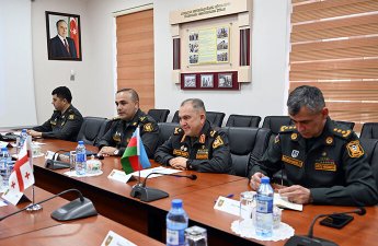 В Баку состоялась рабочая встреча военных юристов Азербайджана и Грузии-ФОТО