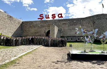 Türkiyəli qonaqlar işğaldan azad edilmiş ərazilərdə olublar - FOTO