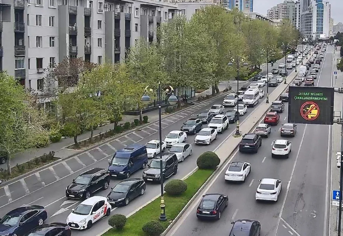 Bu ərazilərdə tıxac var