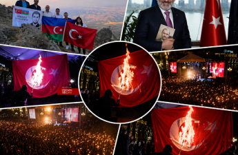 Ay-ulduzlu bayrağımızı yandıranlarla “ulduzumuz” barışa bilməz