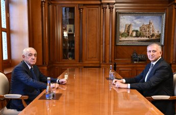 Əli Əsədov Gürcüstanın Azərbaycandakı səfiri ilə görüşüb
