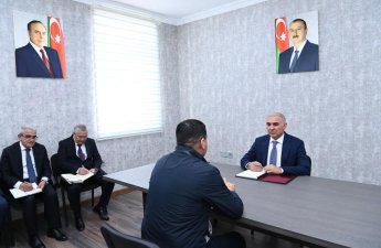 Vüqar Əhmədov Şuşada vətəndaşları qəbul etdi