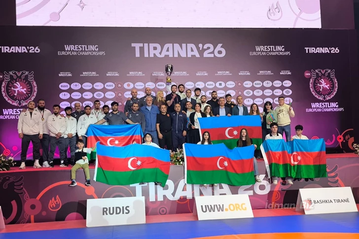 Сборная Азербайджана по вольной борьбе в шестой раз стала чемпионом Европы-ОБНОВЛЕНО