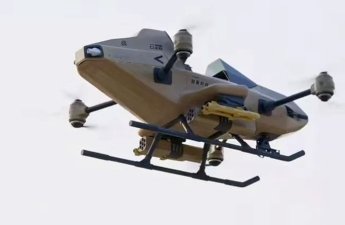 В Китае создали тяжелый пилотируемый дрон с пулеметами и ракетами