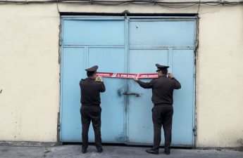 Yanğın təhlükəli müəssisənin fəaliyyəti dayandırıldı - VİDEO