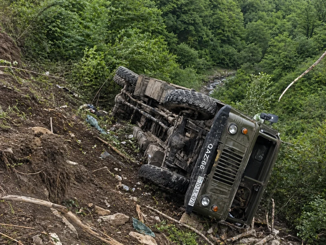 Lerikdə AĞIR QƏZA: İki ay əvvəl evlənən qazi ÖLDÜ - YENİLƏNİB + FOTO