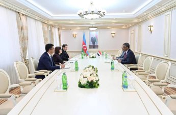 Sahibə Qafarova sudanlı səfirlə parlamentlərarası əməkdaşlığı müzakirə edib - FOTO
