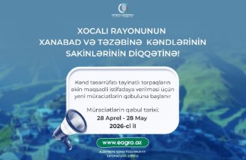 Xocalı sakinlərinin nəzərinə!