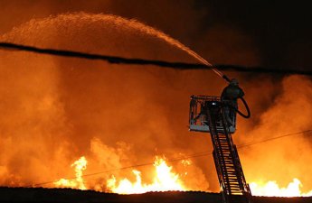 Пожар в Кюрдамире унес жизнь человека