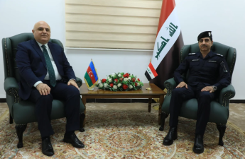 Eldar Səlimov İraq DİN-in generalı ilə görüşüb