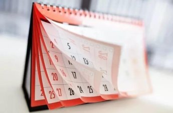 Bu tarixlərdə iş olmayacaq