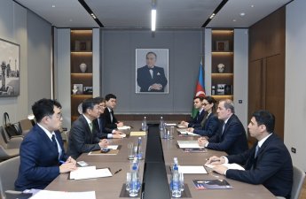 Ceyhun Bayramov Koreya rəsmisini bölgədəki sülh prosesi barədə məlumatlandırıb