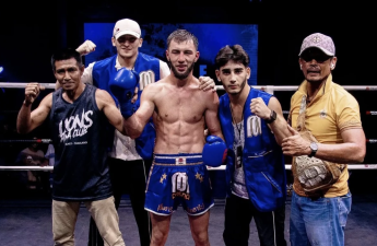 Elvin Kazımov Tailandda muaytay yarışında birinci yerə çıxıb - FOTO