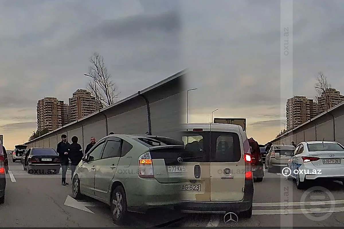 На Внешней кольцевой дороге произошло цепное ДТП - ВИДЕО